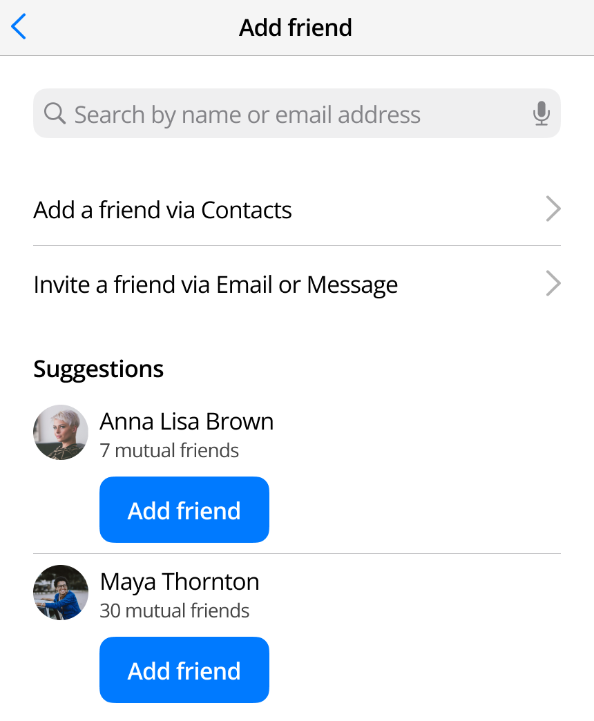 proposed find a friend
